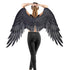 Halloween 3D Angel wings and Demon wings costume unisex soft adult and kids for halloween cosplay